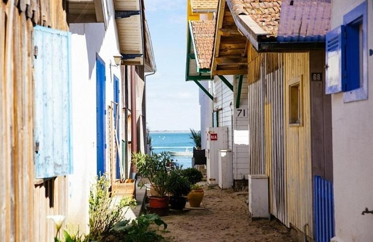 Tiny House Famille Nature Cap Ferret Claouey Eksteriør billede